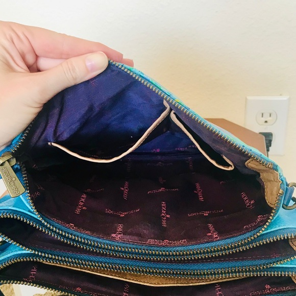 Anushka Jeweled Plume Triple Compartment Crossbody - Picture 13 of 16